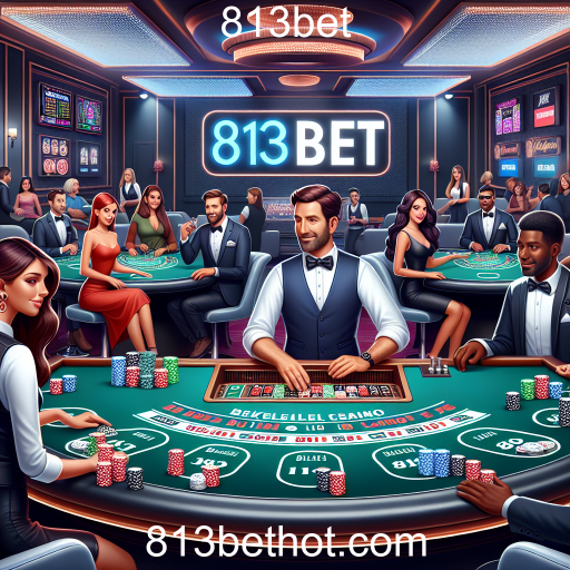 Experiência em Tempo Real: A Categoria 'Ao Vivo' da 813bet